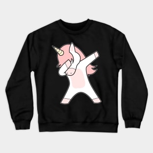 Dabbing Unicorn Crewneck Sweatshirt